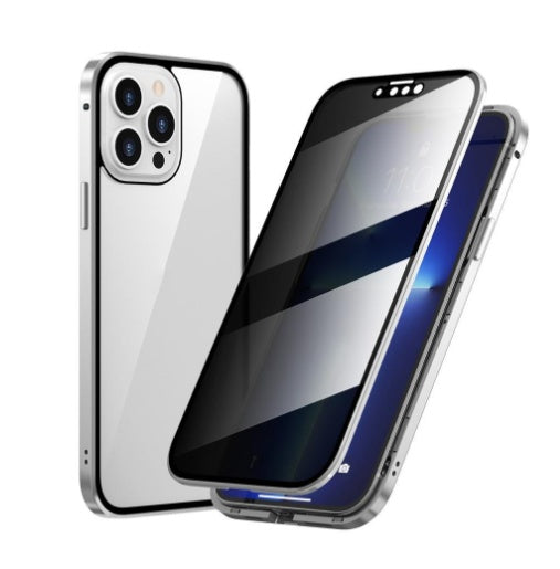 Privacy-proof Magneto Phone Case Double Sided Metal Frame Privacy-proof Magneto Phone Case Double Sided Metal Frame